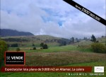 Espectacular lote plano de 9.000 m2 en Altamar, La calera