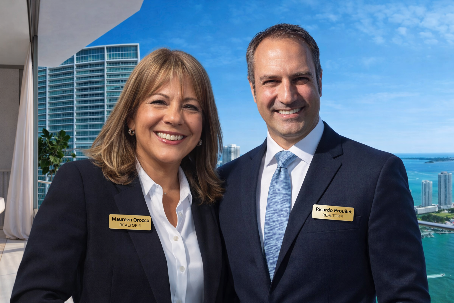 Maureen Orozco y Ricardo Feuillet